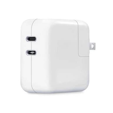 شارژر دیواری 35 وات اپل مدل Dual USB-C Port