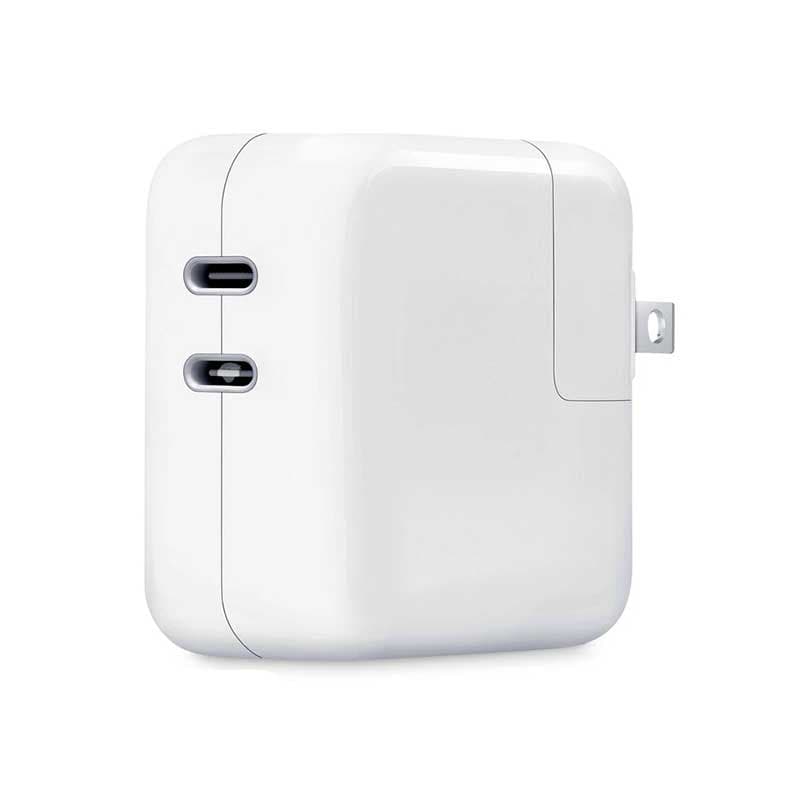 شارژر دیواری 35 وات اپل مدل Dual USB-C Port