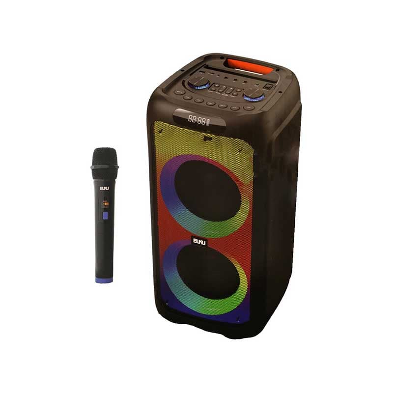 اسپیکر بی سیم BUKU مدل BS079 به همراه میکروفون و RGB