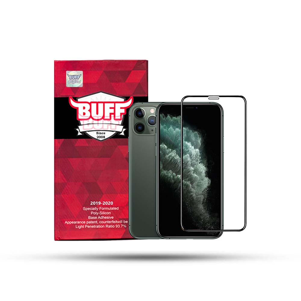 محافظ صفحه نمایش BUFF برای آیفون ۱۱پرومکس با ۶ ماه ضمانت در صورت شکستگی LCD