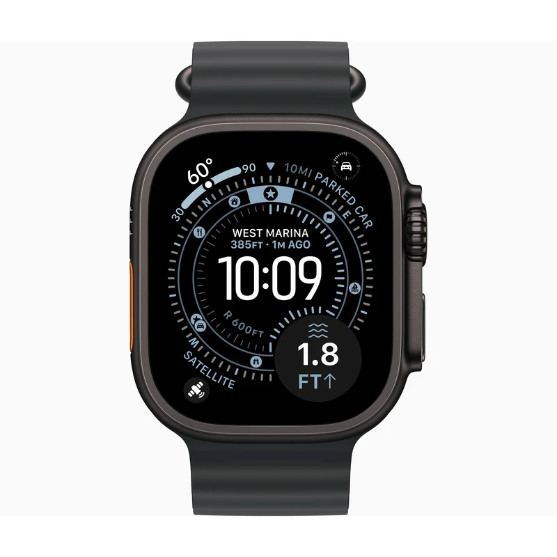 ساعت هوشمند 49 میلی متری اپل مدل Ultra 3 Natural Titanium Case با بند Ocean