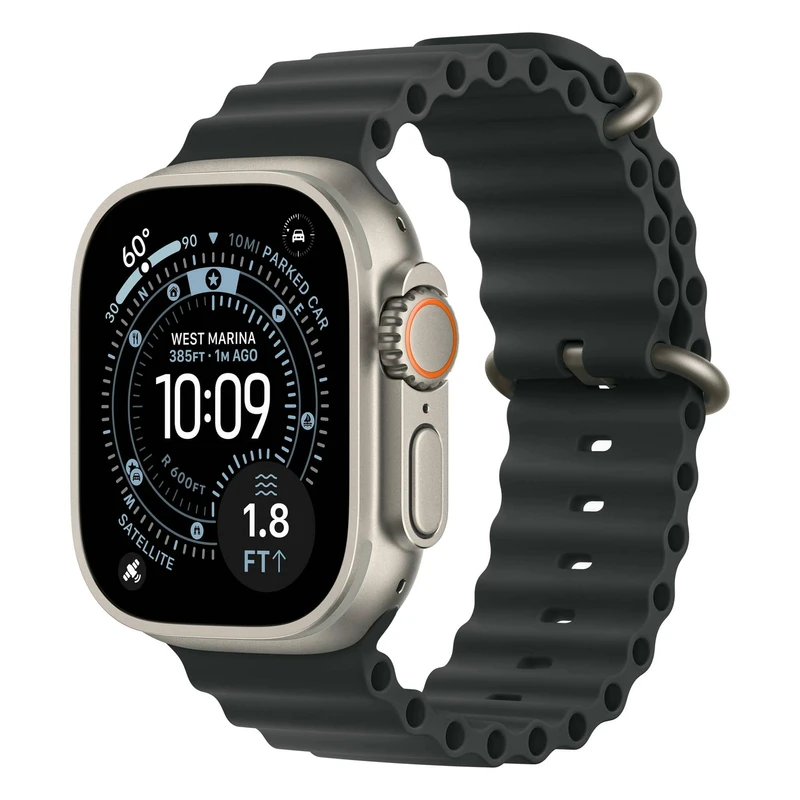 ساعت هوشمند 49 میلی متری اپل مدل Ultra 3 Natural Titanium Case با بند Ocean